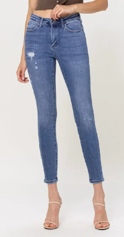 Cello Medium Denim Skinny Classic Blue Denim