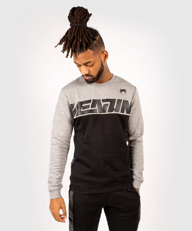 Venum Connect Crewneck Sweatshirt - Black/Heather Grey Women's winter-ready jackets