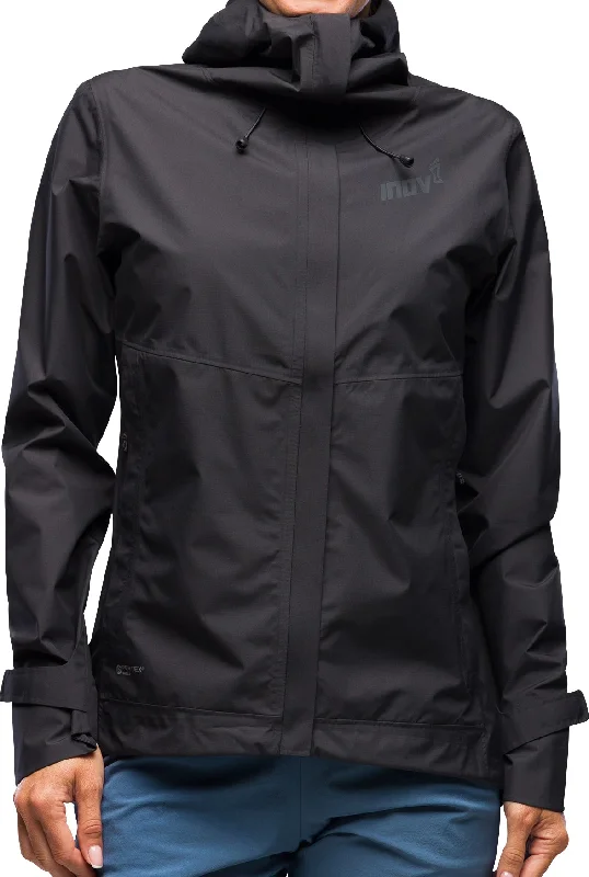 Inov8 Trailshell Womens Running Jacket - Black Women's cotton jackets