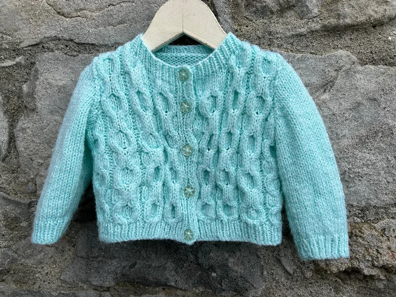 Mint cardigan 0-3m (56-62cm) Chunky Pullover Sweater