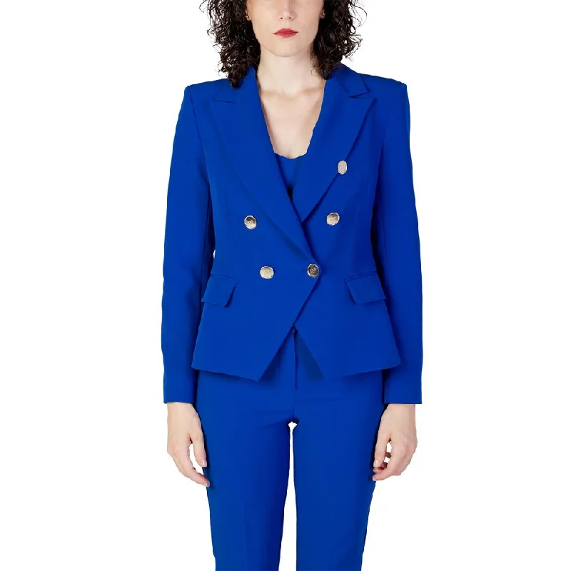 Rinascimento  Polyester Suits & Women's Blazer Tweed Blazer Outfit