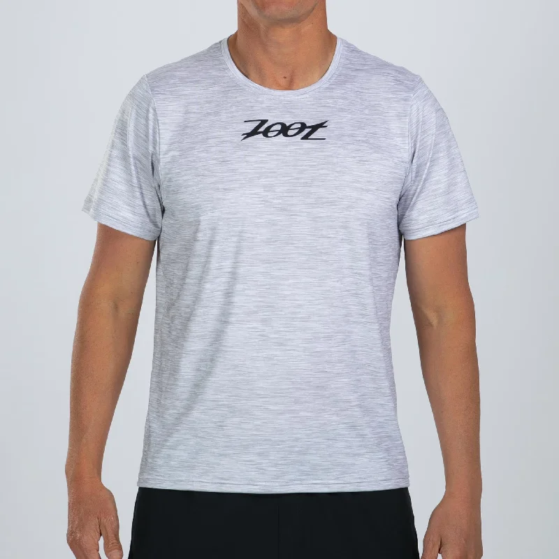 Men's Ltd Run Tee - Heather Gray