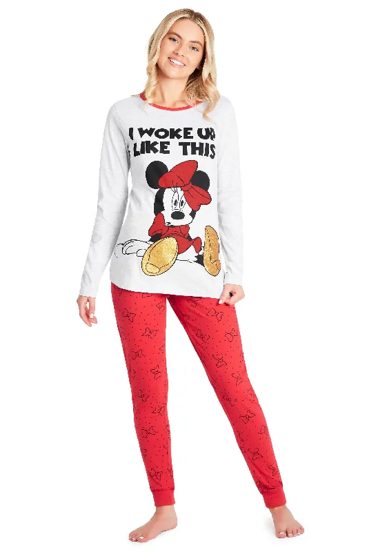 Disney Ladies Pyjamas - Minnie Mouse Pyjamas for Women H&M pajama sets