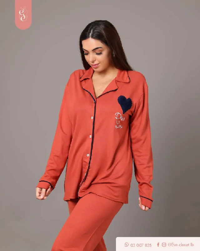 EVE.CLOSET Dear Love Pajama Best pajama sets for hot sleepers