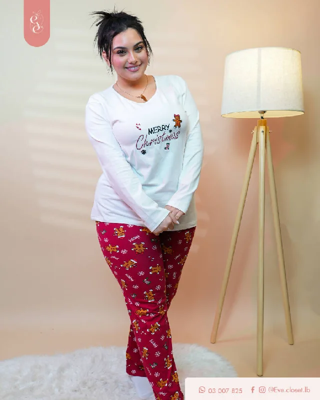 EVE.CLOSET Ladies' Cotton Plus Size Pajamas Pajama sets under $50