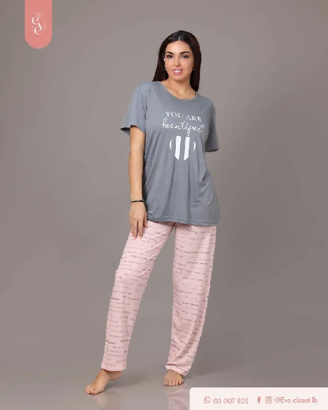 EVE.CLOSET You Are Beautiful Pajama Sexy pajama sets