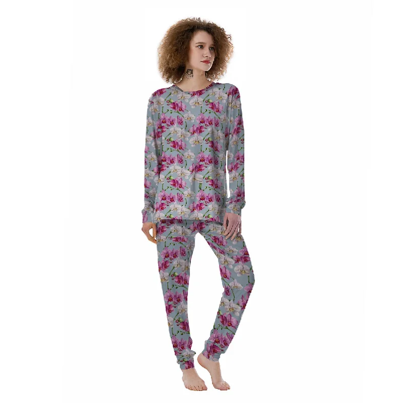 Orchid Cute Print Women's Pajamas Luxury pajama sets