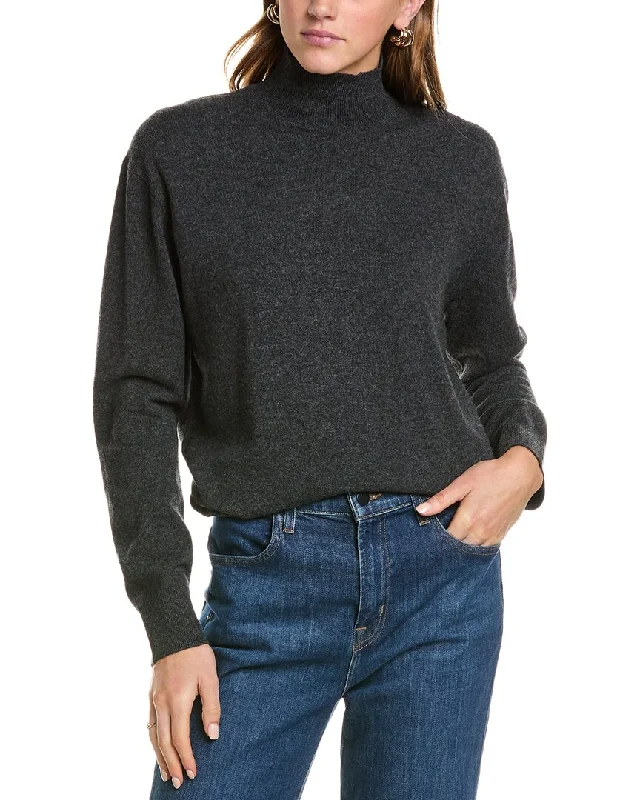 Vince Weekend Wool & Cashmere-Blend Turtleneck Sweater Party sweaters