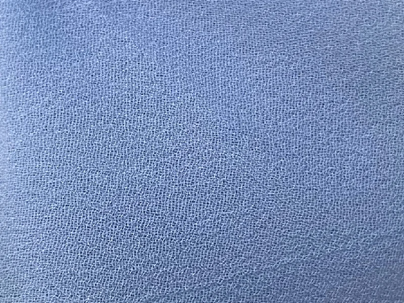 Maximum Blue Plain 60 Grams Georgette Fabric Knitted maxi dresses