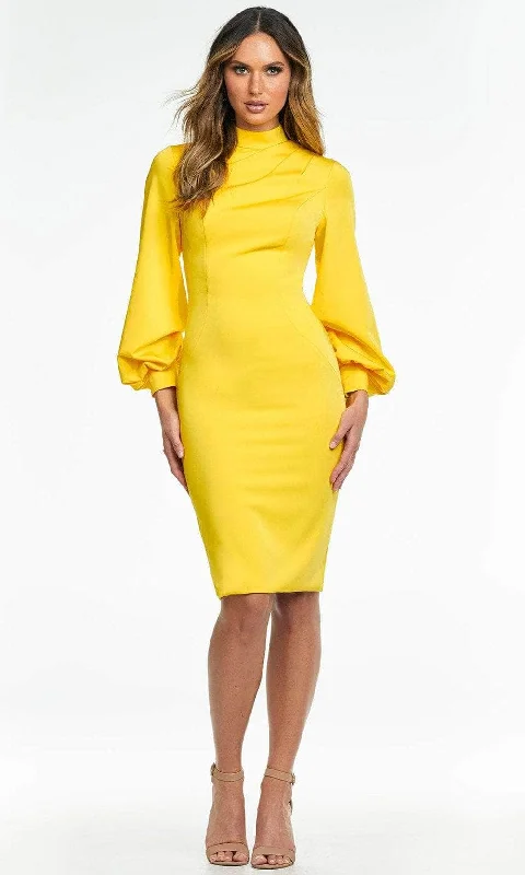 Ashley Lauren - Bishop Sleeve Sheath Cocktail Dress 4487 Hot new arrivals in party dresses