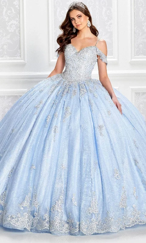 Princesa by Ariana Vara PR22032 - Lace Applique Embellished Ball Gown Luxury party dresses