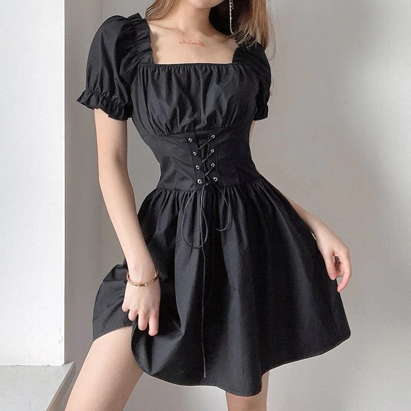 Black Corset slim Dress SD01141 Best-selling unclassified dresses