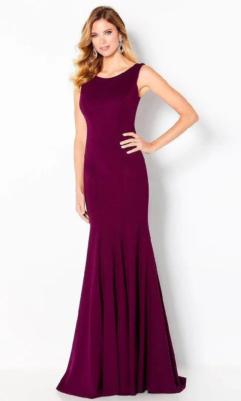 Cameron Blake by Mon Cheri - V-Back Jersey Evening Gown 220635 Fall unclassified dresses