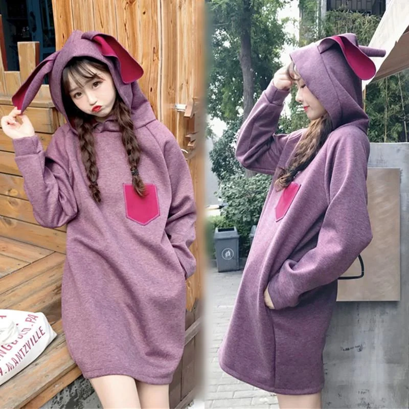 Bunny Hoodie Dress SD01053 Best-selling unclassified dresses