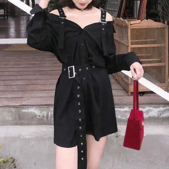 Retro Strap Blouse Dress SD00651 Luxury unclassified dresses