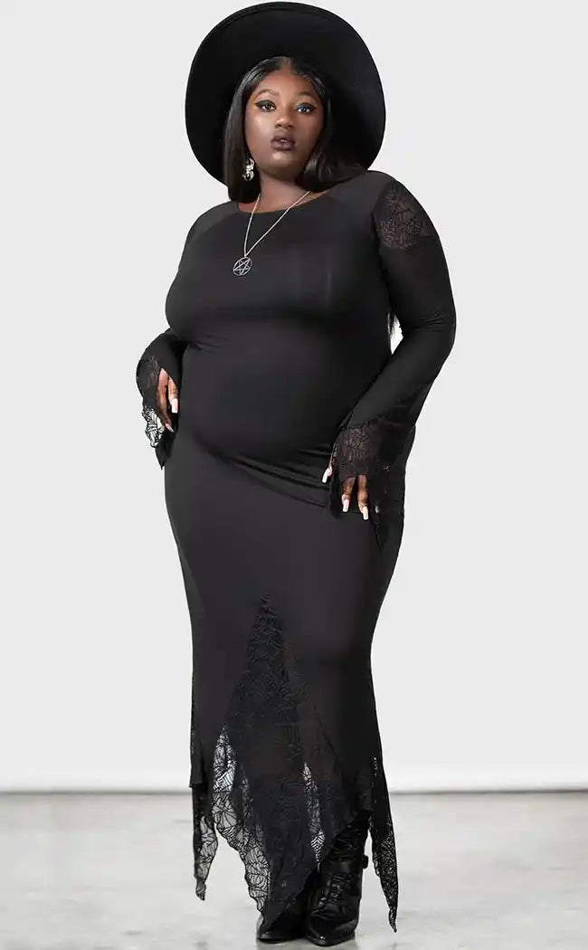 Spiderella Dress [Plus-Size] Printed unclassified dresses