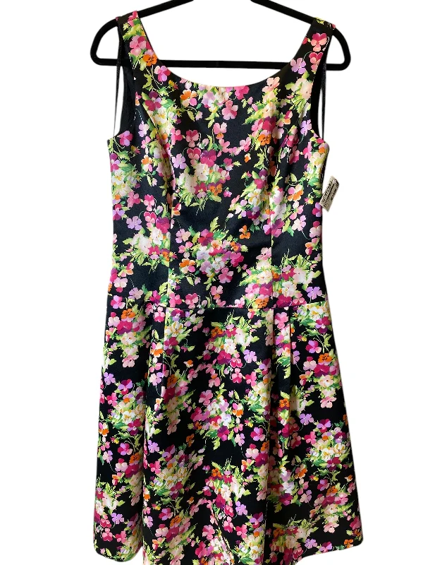 Dress Casual Midi By Talbots In Floral Print, Size: 10 Classic Midi Skirt